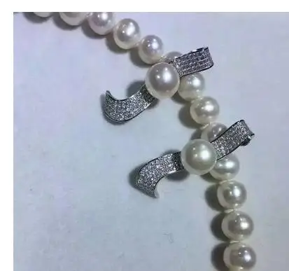 Hot sale new Style 10mm sea shell pearls necklace-cz micro pave connector earring
Hot sale new Style 10mm sea shell pearls necklace-cz micro pave connector earring