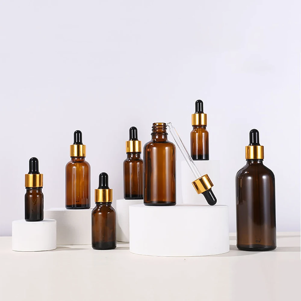 Brown Cosmetic Essence Dropper Glass Bottle Aromatherapy Liquid Dropper Massage Oil Pipette Refillable Bottle 10/30/50/100ml
Brown Cosmetic Essence Dropper Glass Bottle Aromatherapy Liquid Dropper Massage Oil Pipette Refillable Bottle 10/30/50/100ml