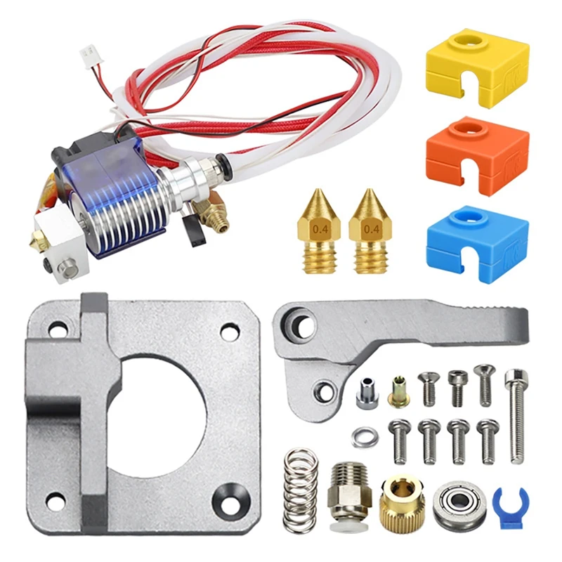3D Printer V6 Extruder Improved Version Set Red Hot End Extruder Nozzle Silicone Sleeve Kit for Ender 3 CR-10
3D Printer V6 Extruder Improved Version Set Red Hot End Extruder Nozzle Silicone Sleeve Kit for Ender 3 CR-10