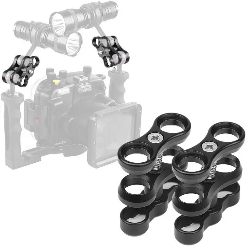 Highquality diving ball head clip for Underwater Diving Light Arm System Clip Light Arm Clip for GoPro Sports camera Accessories
Highquality diving ball head clip for Underwater Diving Light Arm System Clip Light Arm Clip for GoPro Sports camera Accessories