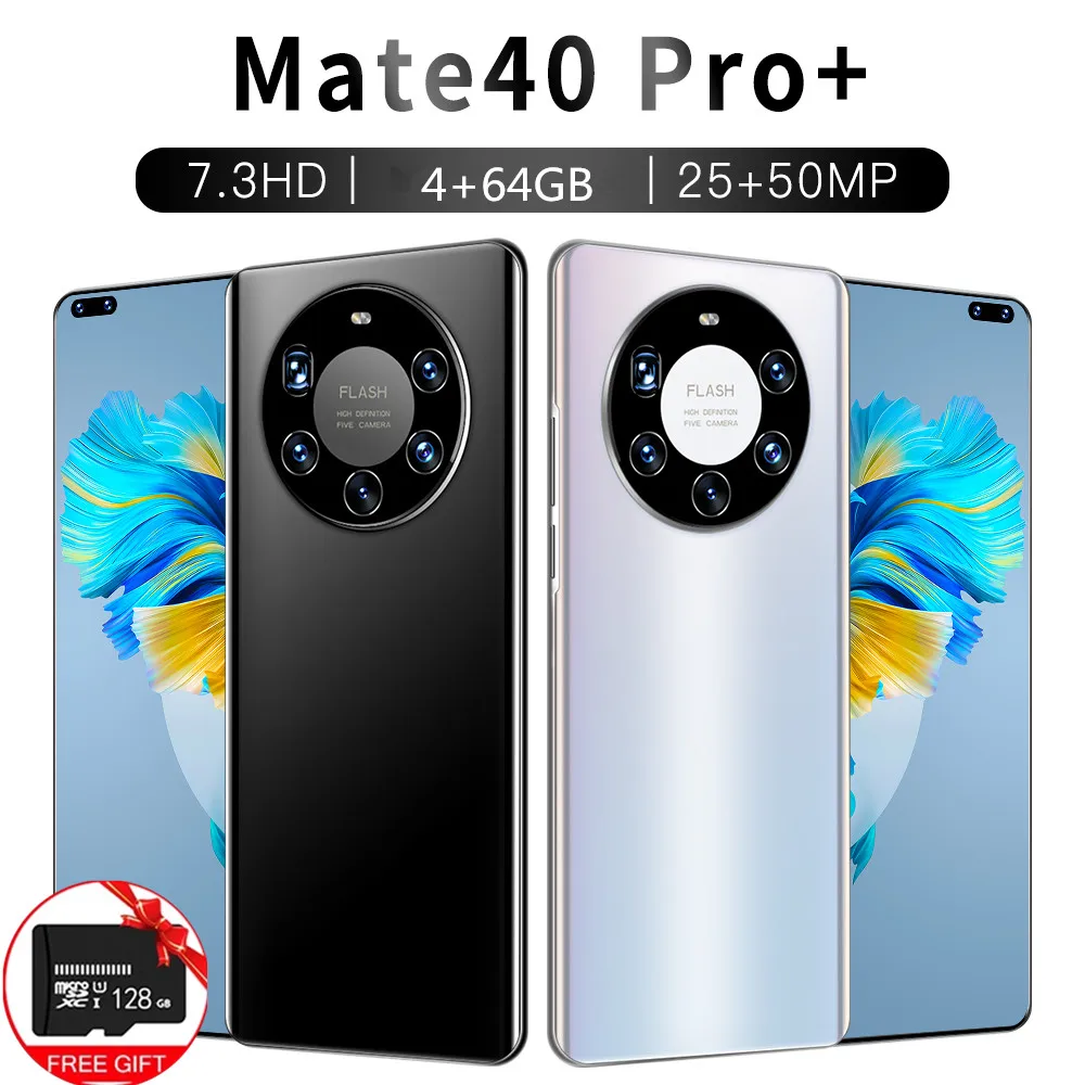 Hot Newest Mate 40 Pro Plus 5G 4GB RAM 64GB ROM 7.3inch Dual Sim Android Mobile Cell Phone Large Capacity Celular Smartphone
Hot Newest Mate 40 Pro Plus 5G 4GB RAM 64GB ROM 7.3inch Dual Sim Android Mobile Cell Phone Large Capacity Celular Smartphone
