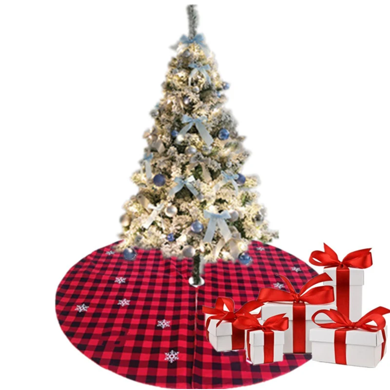 Christmas Tree Skirt Red And Black Plaid Tree Skirt Snowflake Tree Skirt Festive Decorations Christmas Furnishings He
Christmas Tree Skirt Red And Black Plaid Tree Skirt Snowflake Tree Skirt Festive Decorations Christmas Furnishings He