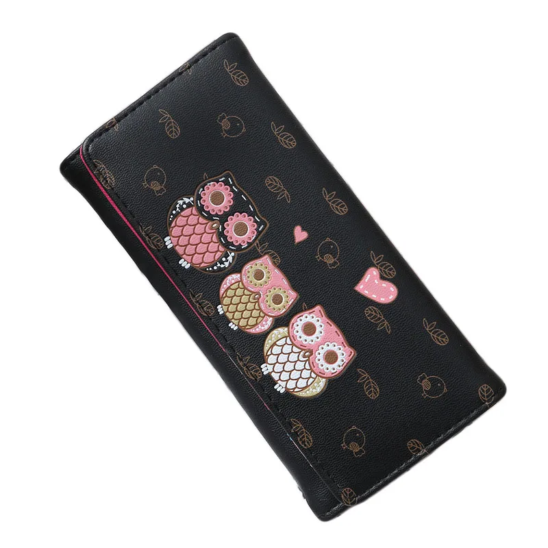 100PCS / LOT Lady's Purses Cute Cartoon Owl Wallet Animal Print Long Bags Clutch Woman Coin Purse Card ID Holder Multifunction W
100PCS / LOT Lady's Purses Cute Cartoon Owl Wallet Animal Print Long Bags Clutch Woman Coin Purse Card ID Holder Multifunction W