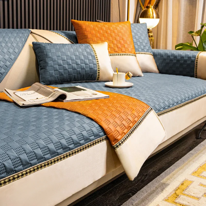 Modern waterproof sofa cover for living room non-slip couch slipcover Four seasons universal Backrest armrest towel seat cushion
Modern waterproof sofa cover for living room non-slip couch slipcover Four seasons universal Backrest armrest towel seat cushion