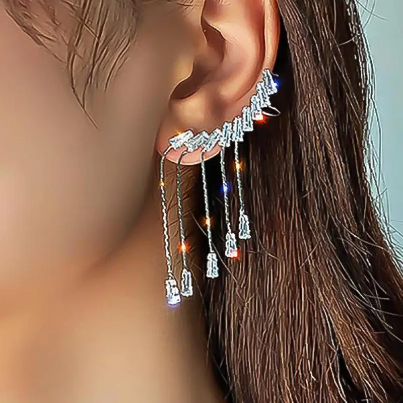 Серьги с кристаллами циркона, посеребренные креативные Серьги-кисточки в форме крыла для женщин, серьги, ювелирные изделия, серьги-клипсы, с...
Серьги с кристаллами циркона, посеребренные креативные Серьги-кисточки в форме крыла для женщин, серьги, ювелирные изделия, серьги-клипсы, с...