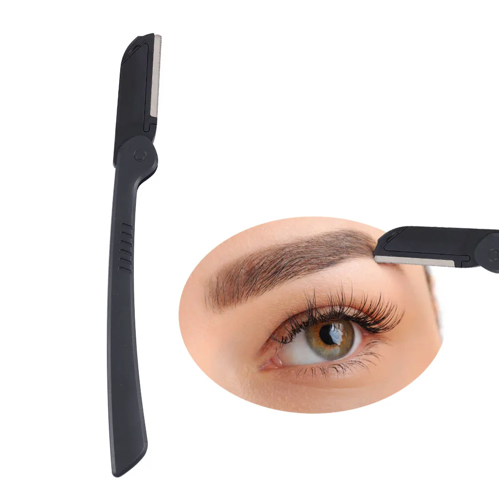 1Pc Eyebrow Trimming Knife Eyebrow Trimmer Face Hair Remover Female Beginner Portable Safe Shaver Makeup Beautiful Cosmetic Tool
1Pc Eyebrow Trimming Knife Eyebrow Trimmer Face Hair Remover Female Beginner Portable Safe Shaver Makeup Beautiful Cosmetic Tool