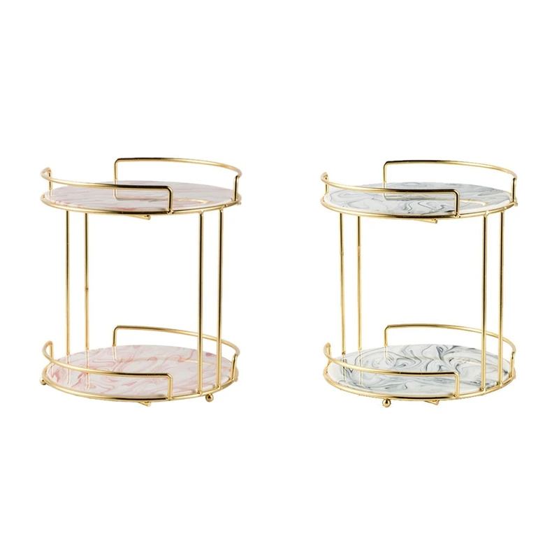 Double Layer Nordic Marble Cake Display Stand Pastry Fruit Tray Golden Dessert Table Home Party Decoration Rack
Double Layer Nordic Marble Cake Display Stand Pastry Fruit Tray Golden Dessert Table Home Party Decoration Rack