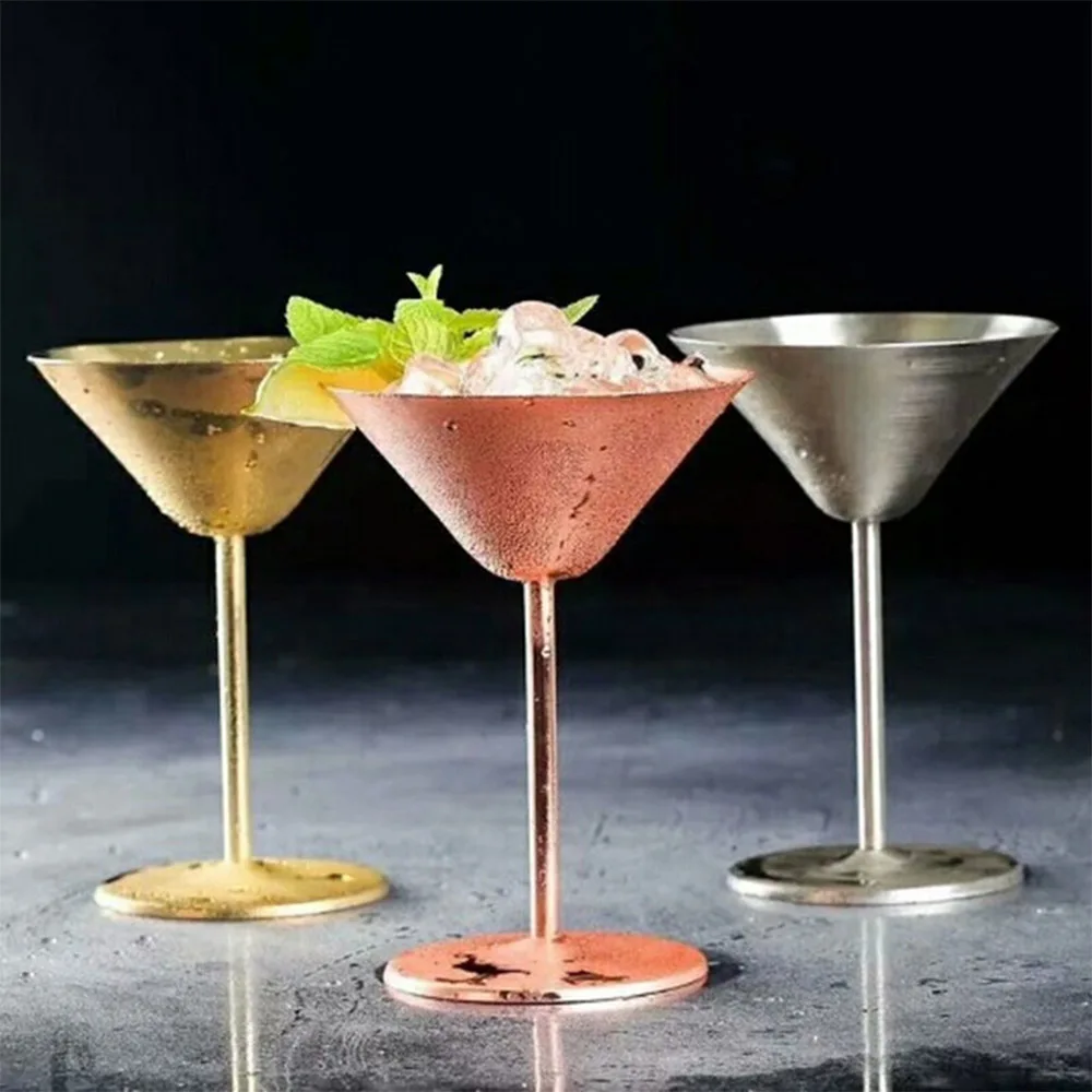 Cocktail Cup Silver Rose Gold Stainless Steel Wine Glass Chic KTV Bar Party Champagne Bear Tumbler Restaurant Snack Cups
Cocktail Cup Silver Rose Gold Stainless Steel Wine Glass Chic KTV Bar Party Champagne Bear Tumbler Restaurant Snack Cups