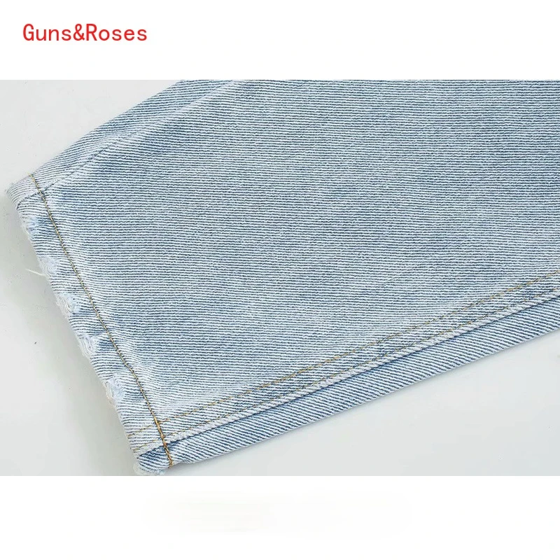 Women 2021 Chic Fashion Ripped Hole Side Pockets Jeans Vintage High Waist Zipper Fly Denim Female Ankle Trousers Mujer 
Women 2021 Chic Fashion Ripped Hole Side Pockets Jeans Vintage High Waist Zipper Fly Denim Female Ankle Trousers Mujer