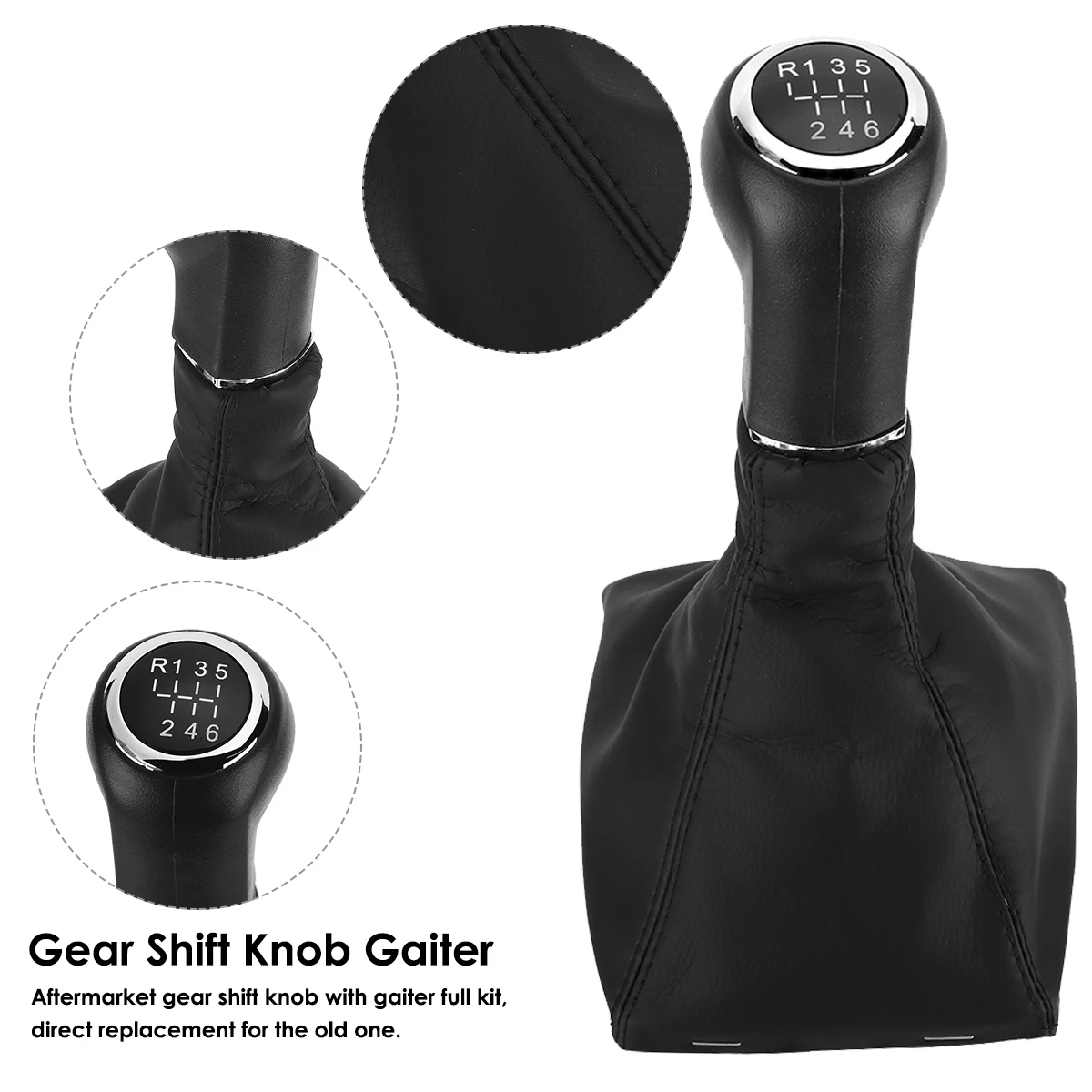 6 Speed Car Gear Shift Knob Boot Gaiter Fit for Vauxhall Opel Astra Corsa D Zafira B 05-10
6 Speed Car Gear Shift Knob Boot Gaiter Fit for Vauxhall Opel Astra Corsa D Zafira B 05-10