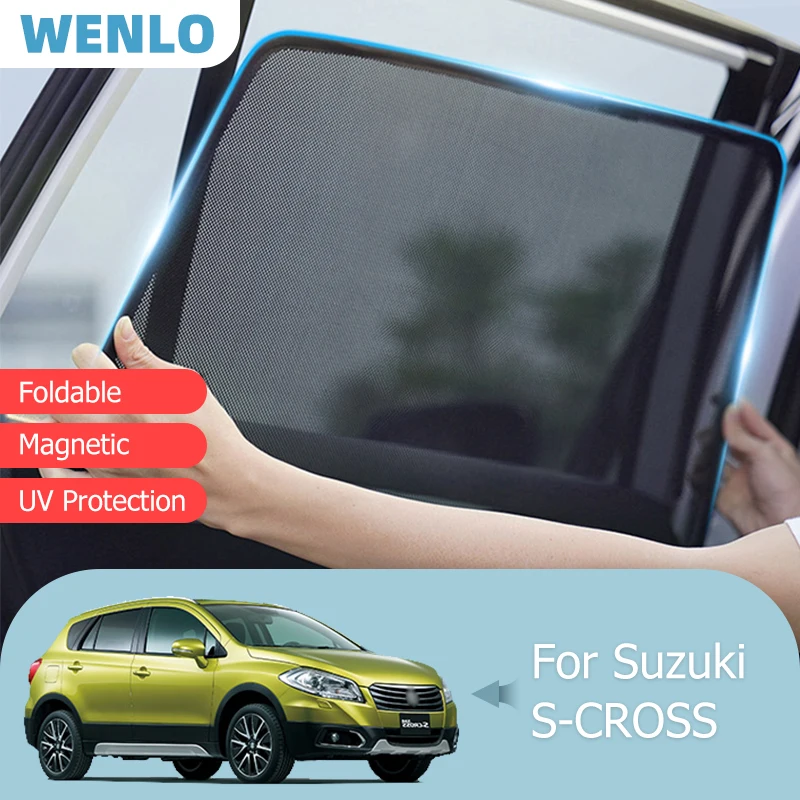 For Suzuki S-CROSS 2014-2015 Front Windshield Car Sunshade Side Window Blind Sun Shade Magnetic Kids Visor Folding Mesh Curtain
For Suzuki S-CROSS 2014-2015 Front Windshield Car Sunshade Side Window Blind Sun Shade Magnetic Kids Visor Folding Mesh Curtain