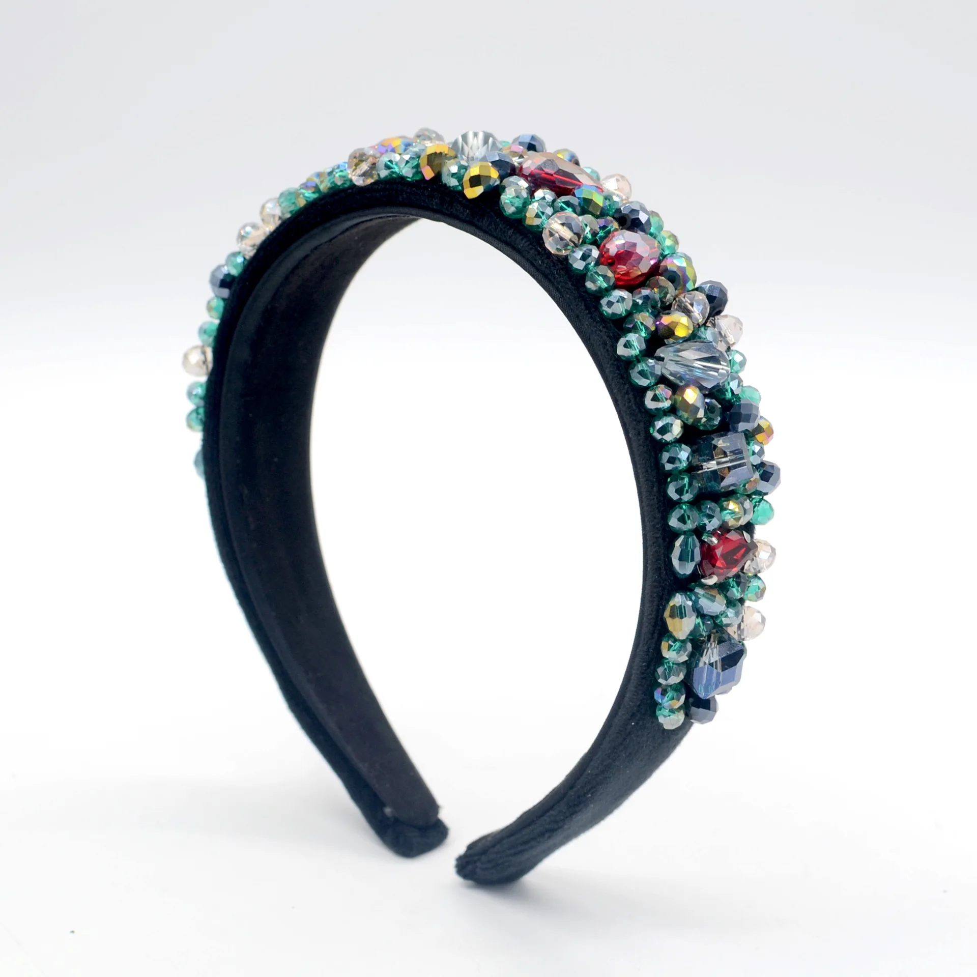JOLORYM Women Colorful Crystal Baroque Headdress Trendy Sponge Crown Hairband Hair Accessory Wide 3.5cm Headband FG-YL-045
JOLORYM Women Colorful Crystal Baroque Headdress Trendy Sponge Crown Hairband Hair Accessory Wide 3.5cm Headband FG-YL-045