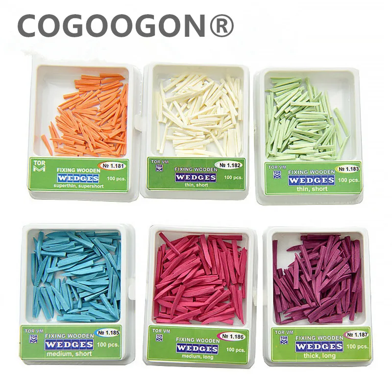 100 Pcs Dental Supply Interdental Composite Contoured Wooden Wedges 6 Color/Size for Selection
100 Pcs Dental Supply Interdental Composite Contoured Wooden Wedges 6 Color/Size for Selection