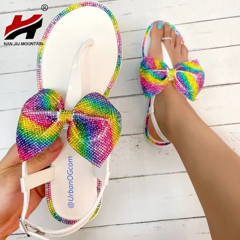 NAN JIU MOUNTAIN 2020 Women's Summer Slippers Outdoor Flat Sandals Beach Shoes Toe Rhinestone Candy Color Plus Size 37-41
NAN JIU MOUNTAIN 2020 Women's Summer Slippers Outdoor Flat Sandals Beach Shoes Toe Rhinestone Candy Color Plus Size 37-41