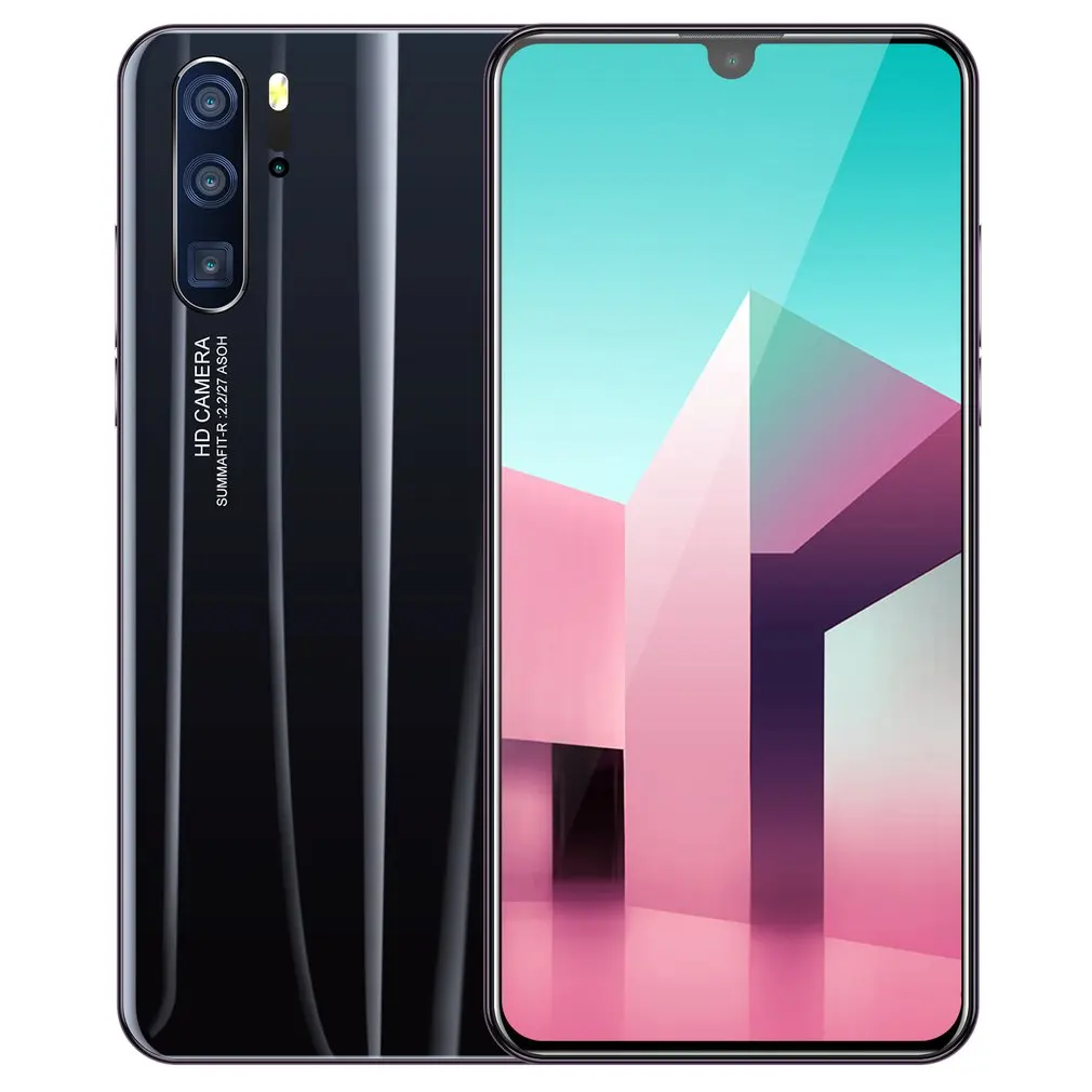 Новый P86 реальные 6 3 дюймовый ультра высокой четкости HD капли воды Экран Android 9 1