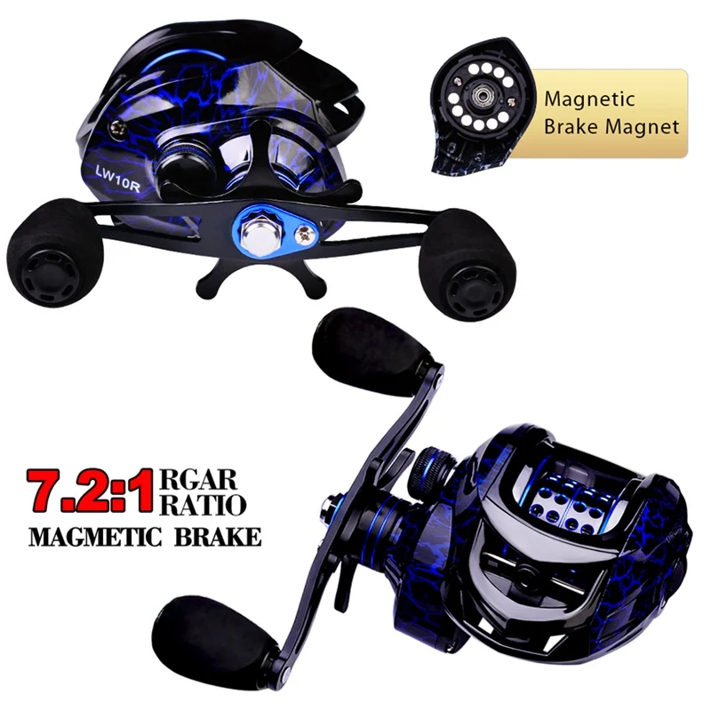 LP/LS/LW Left Right Hand Water Drop Fishing Wheels 7.2:1 High Speed Ratio 18+1 Bearings Max Drag 10KG Fishing Reels Newest
LP/LS/LW Left Right Hand Water Drop Fishing Wheels 7.2:1 High Speed Ratio 18+1 Bearings Max Drag 10KG Fishing Reels Newest