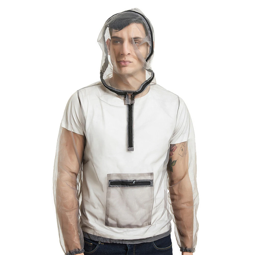 Portable Breathable Netting Insect Repellent Jacket Outdoor Camping Hiking Fishing Anti Mosquito Biting Mesh Hooded Clothing
Portable Breathable Netting Insect Repellent Jacket Outdoor Camping Hiking Fishing Anti Mosquito Biting Mesh Hooded Clothing