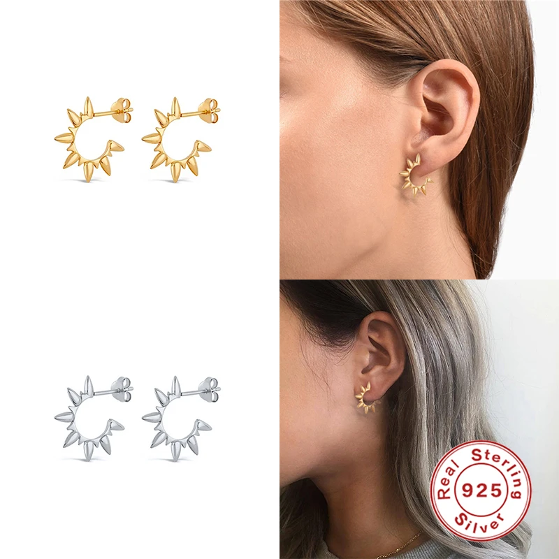 Personality C-shaped Stud Earrings for Women 100% S925 Sterling Silver Zircon Earrings Party Gifts Jewelry Pendientes Brincos
Personality C-shaped Stud Earrings for Women 100% S925 Sterling Silver Zircon Earrings Party Gifts Jewelry Pendientes Brincos
