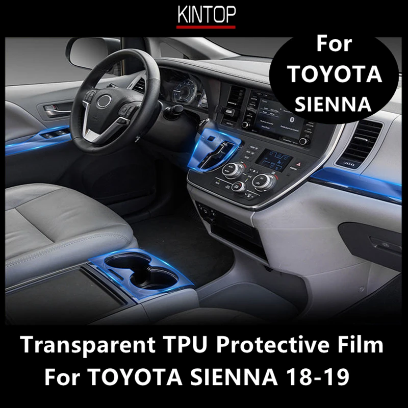 For TOYOTA SIENNA 18-19 Car Interior Center Console Transparent TPU Protective Film Anti-scratch Repair Film Accessories Refit
For TOYOTA SIENNA 18-19 Car Interior Center Console Transparent TPU Protective Film Anti-scratch Repair Film Accessories Refit