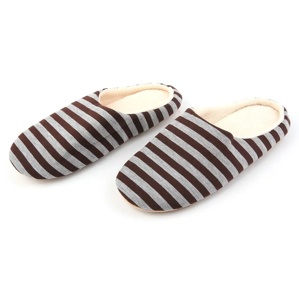 Slippers Winter Women Men Shoes Warm Soft Indoor floor Striped Cloth Bottom Universal Couple Lovers Plush Home
Slippers Winter Women Men Shoes Warm Soft Indoor floor Striped Cloth Bottom Universal Couple Lovers Plush Home