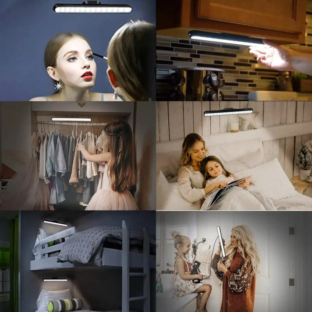 Wall Light Portable Cabinet Bed Lamp Rechargeable Dimmable Touch Lights Magnetic Mounted LED Closet Light for Kitchen Home
Wall Light Portable Cabinet Bed Lamp Rechargeable Dimmable Touch Lights Magnetic Mounted LED Closet Light for Kitchen Home