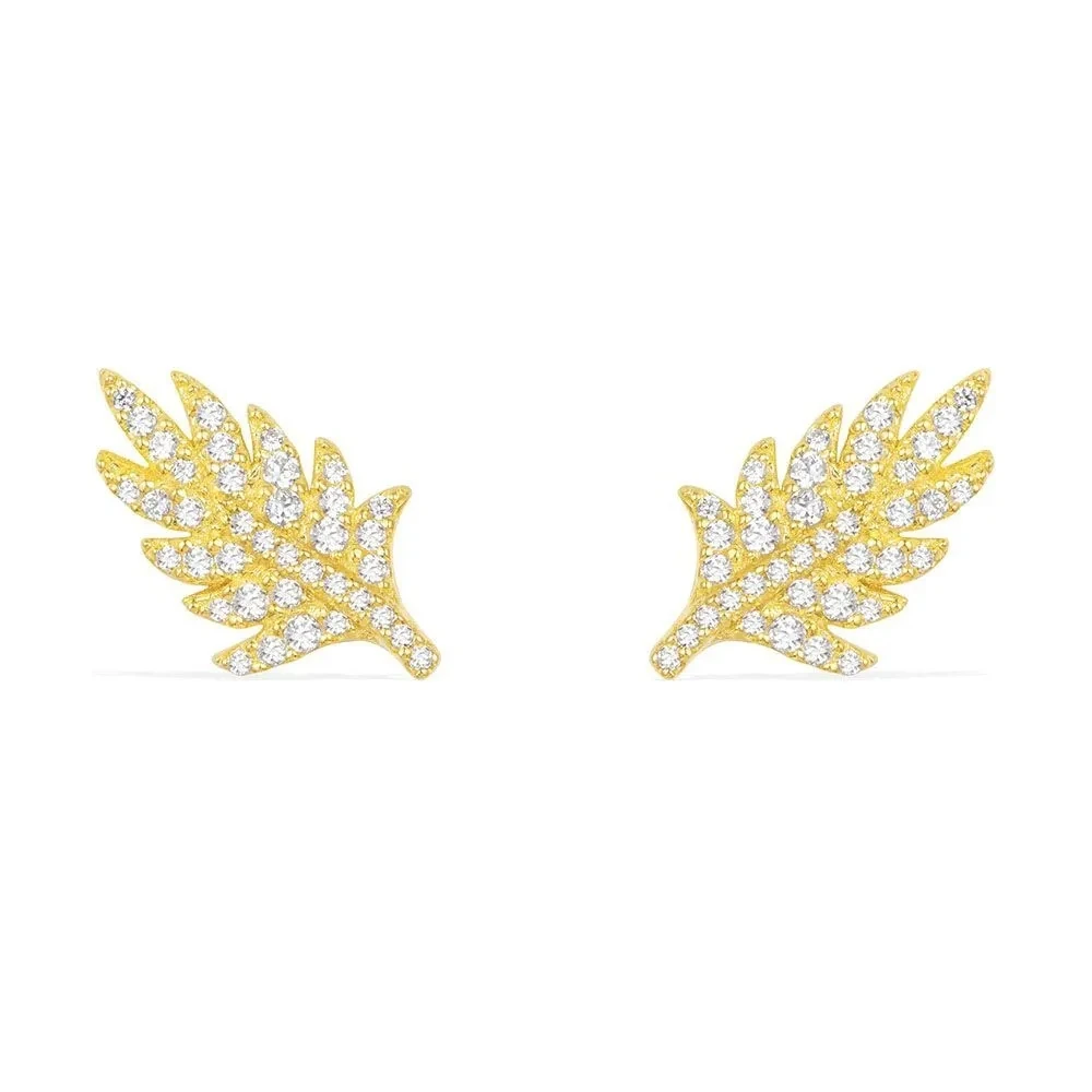 2020 Fashion Original 1: 1 High Quality Shiny Zircon Feather Earrings Gifts For Women And Women Jewelry Carved Logos
2020 Fashion Original 1: 1 High Quality Shiny Zircon Feather Earrings Gifts For Women And Women Jewelry Carved Logos