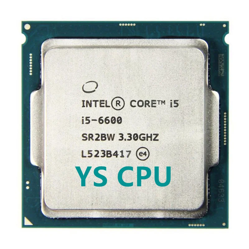 Процессор Intel Core i5 6600 3,3 ГГц 6 Мб кэш-памяти четырехъядерный процессор для настольного компьютера LGA1151 ЦП
Процессор Intel Core i5 6600 3,3 ГГц 6 Мб кэш-памяти четырехъядерный процессор для настольного компьютера LGA1151 ЦП