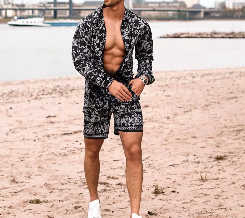 Laamei Printing Men Hawaiian Sets Summer Short Sleeve Button Shirt Beach Shorts 2021 Streetwear Casual Mens Suit 2 Pieces S-3XL
Laamei Printing Men Hawaiian Sets Summer Short Sleeve Button Shirt Beach Shorts 2021 Streetwear Casual Mens Suit 2 Pieces S-3XL