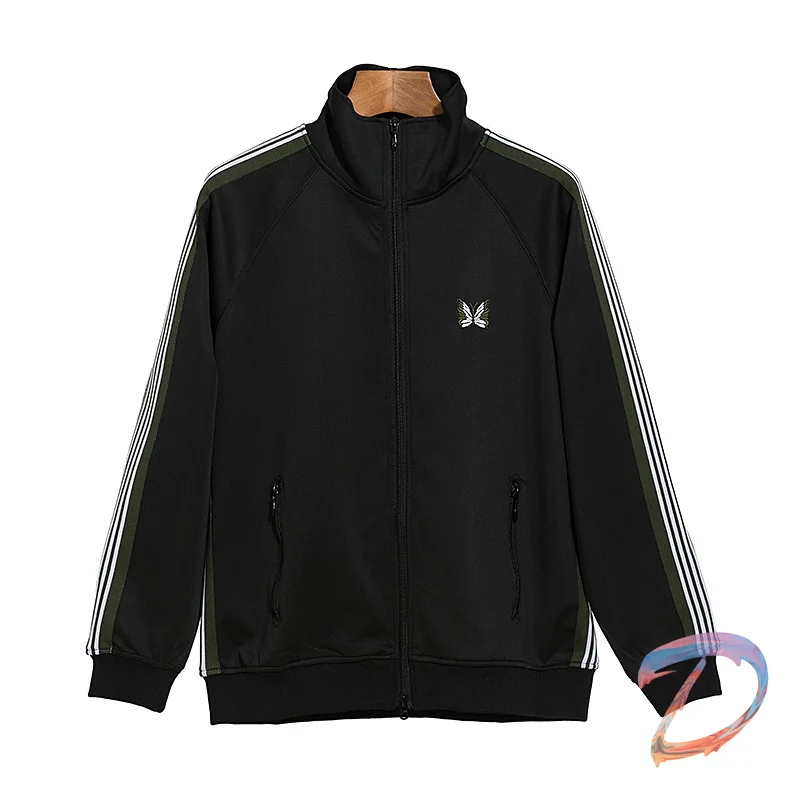 Oversize AWGE Needles Rocky Pants Men's Women's High Quality Butterfly Embroidery AWGE Needles Sweatshirt Mesh Side Ribbons Pant
Oversize AWGE Needles Rocky Pants Men's Women's High Quality Butterfly Embroidery AWGE Needles Sweatshirt Mesh Side Ribbons Pant