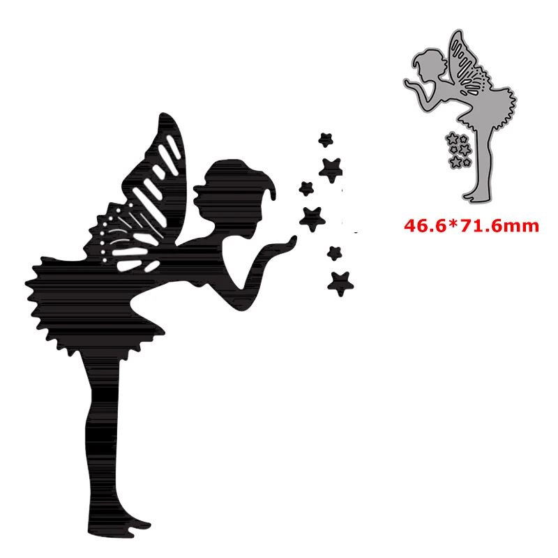 Metal cutting dies cut die mold girl wing decoration diy Scrapbook paper craft knife mould blade punch stencils dies
Metal cutting dies cut die mold girl wing decoration diy Scrapbook paper craft knife mould blade punch stencils dies