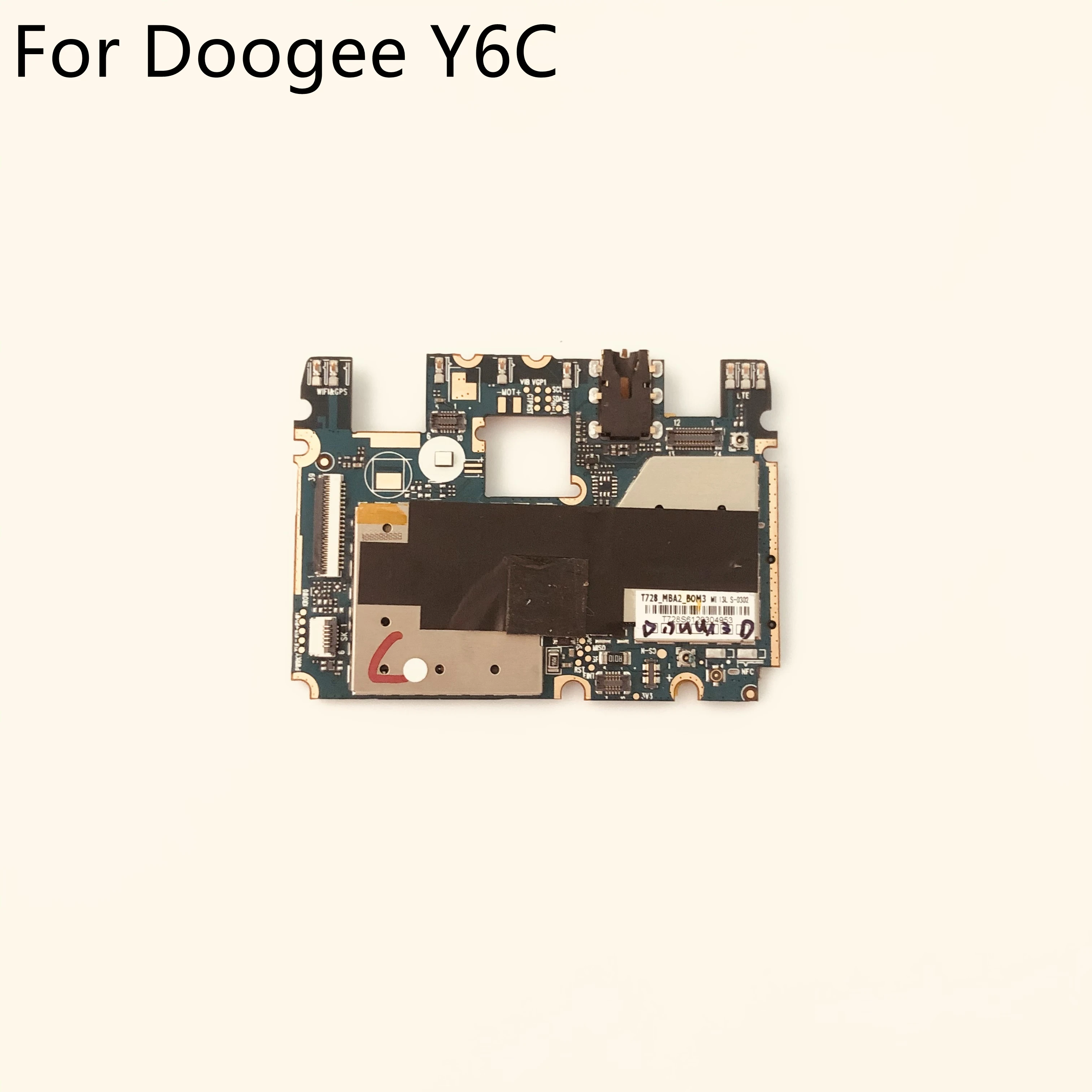 Материнская плата DOOGEE Y6C б/у 2 Гб ОЗУ + 16 ПЗУ материнская Для MTK6737 5 дюйма 1280x720