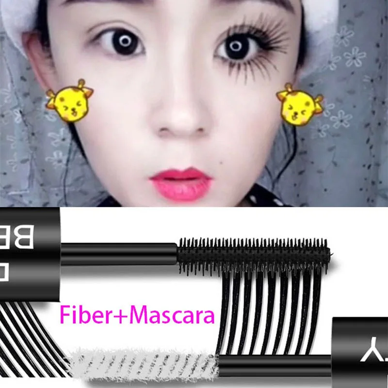 Silk Fiber Mascara Natural Long Thick Curling Eyelash Not Blooming Mascara HANW88
Silk Fiber Mascara Natural Long Thick Curling Eyelash Not Blooming Mascara HANW88