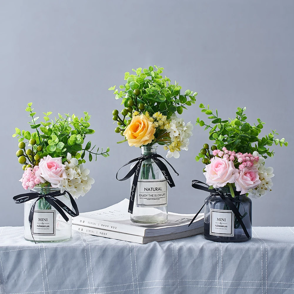 Table Living Room Decoration Vase Home Decoration Accessories Modern Glass Vase Nordic Vases for Flowers Small Home Decor
Table Living Room Decoration Vase Home Decoration Accessories Modern Glass Vase Nordic Vases for Flowers Small Home Decor