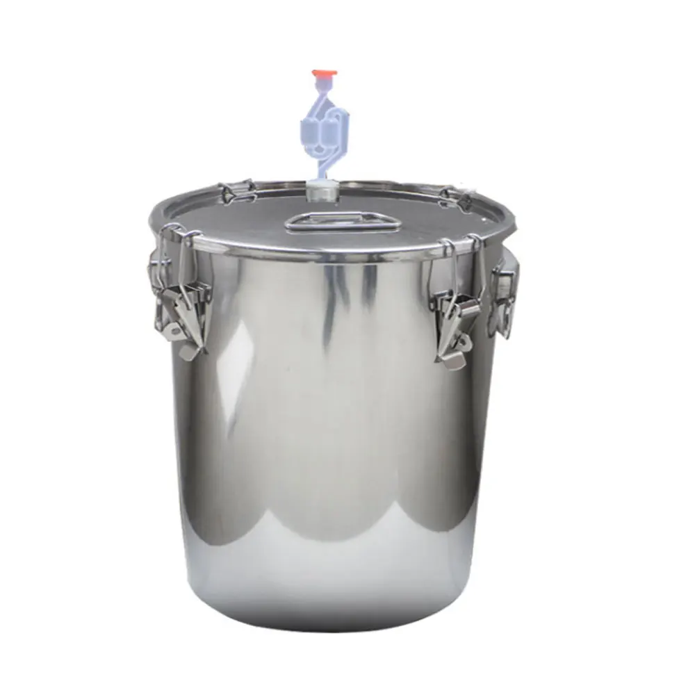 Hydraulic Seals Water Sealed Fermentation Bucket 304 Stainless Steel Fermenter Brewing Alcohol Wine Fermented 11L 1pc
Hydraulic Seals Water Sealed Fermentation Bucket 304 Stainless Steel Fermenter Brewing Alcohol Wine Fermented 11L 1pc