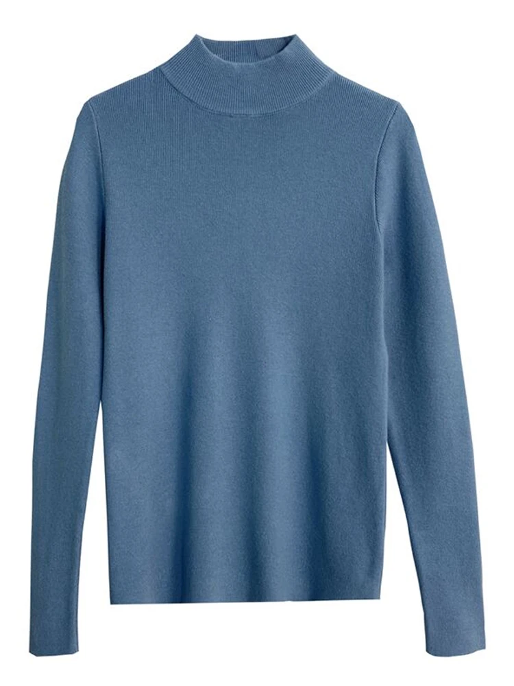 Knit Sweater Women Autumn Korean New Simple Slim Long Sleeve Basic Top Winter Clothes
Knit Sweater Women Autumn Korean New Simple Slim Long Sleeve Basic Top Winter Clothes