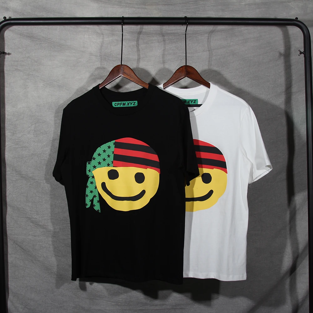 Casual Fashion Yams Day CPFM.XYZ T Shirt Hip-Hop 3D Foam Printing Smiley Face Top Tees Kanye West CPFM.XYZ T-shirt Men
Casual Fashion Yams Day CPFM.XYZ T Shirt Hip-Hop 3D Foam Printing Smiley Face Top Tees Kanye West CPFM.XYZ T-shirt Men
