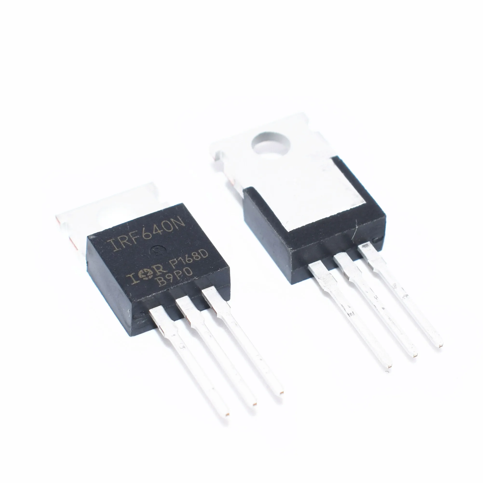 100 шт. IRF640N IRF640 IRF640NPBF, мощный МОП-транзистор, 200 в, 18A, 150 МОМ, 44,7nc TO-220, новый оригинальный
100 шт. IRF640N IRF640 IRF640NPBF, мощный МОП-транзистор, 200 в, 18A, 150 МОМ, 44,7nc TO-220, новый оригинальный