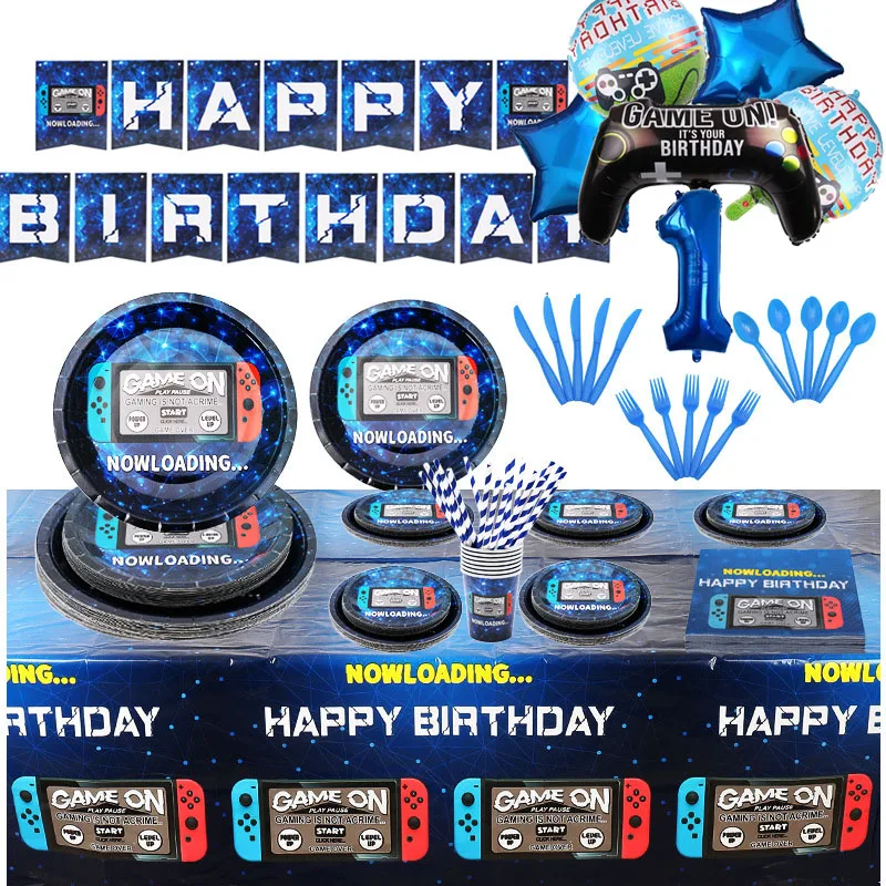 kids party ideas New style Boys Game Theme Cartoon Party Tableware Plate Banner Birthday Baby Shower Party Kidsroom Decoration
kids party ideas New style Boys Game Theme Cartoon Party Tableware Plate Banner Birthday Baby Shower Party Kidsroom Decoration