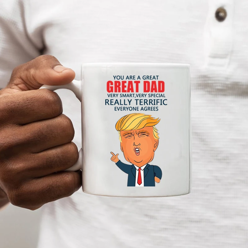 Ceramic Coffee Mug Ceramic Trump Great Dad Funny Personalised Office Magic Mug Ceramic Magic Ceramic Coffee Cup Gift for Father
Ceramic Coffee Mug Ceramic Trump Great Dad Funny Personalised Office Magic Mug Ceramic Magic Ceramic Coffee Cup Gift for Father