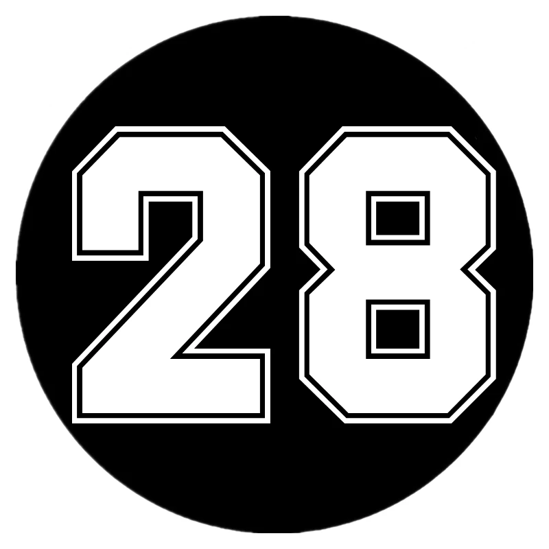 CK20191# Funny Vinyl Decal Digital 28 Car Sticker Waterproof Auto Decors on Truck Bumper Rear Window
CK20191# Funny Vinyl Decal Digital 28 Car Sticker Waterproof Auto Decors on Truck Bumper Rear Window