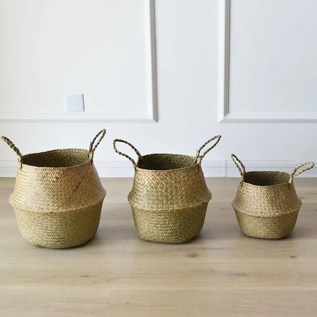 Wicker Planter Storage Basket Seagrass Belly Basket Flower Plant Woven Storage Organizer Home Decorative Basket Rattan Flower
Wicker Planter Storage Basket Seagrass Belly Basket Flower Plant Woven Storage Organizer Home Decorative Basket Rattan Flower