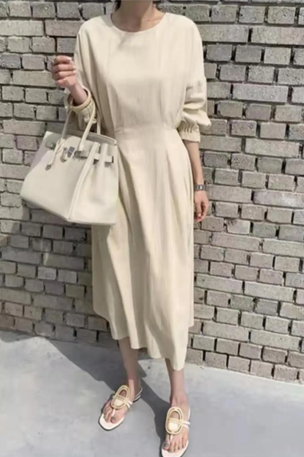 Vintage Elegant Women's Long Dress Minimalist Casual Clothes Female 2021 Spring Plus Size Woman Dresses
Vintage Elegant Women's Long Dress Minimalist Casual Clothes Female 2021 Spring Plus Size Woman Dresses