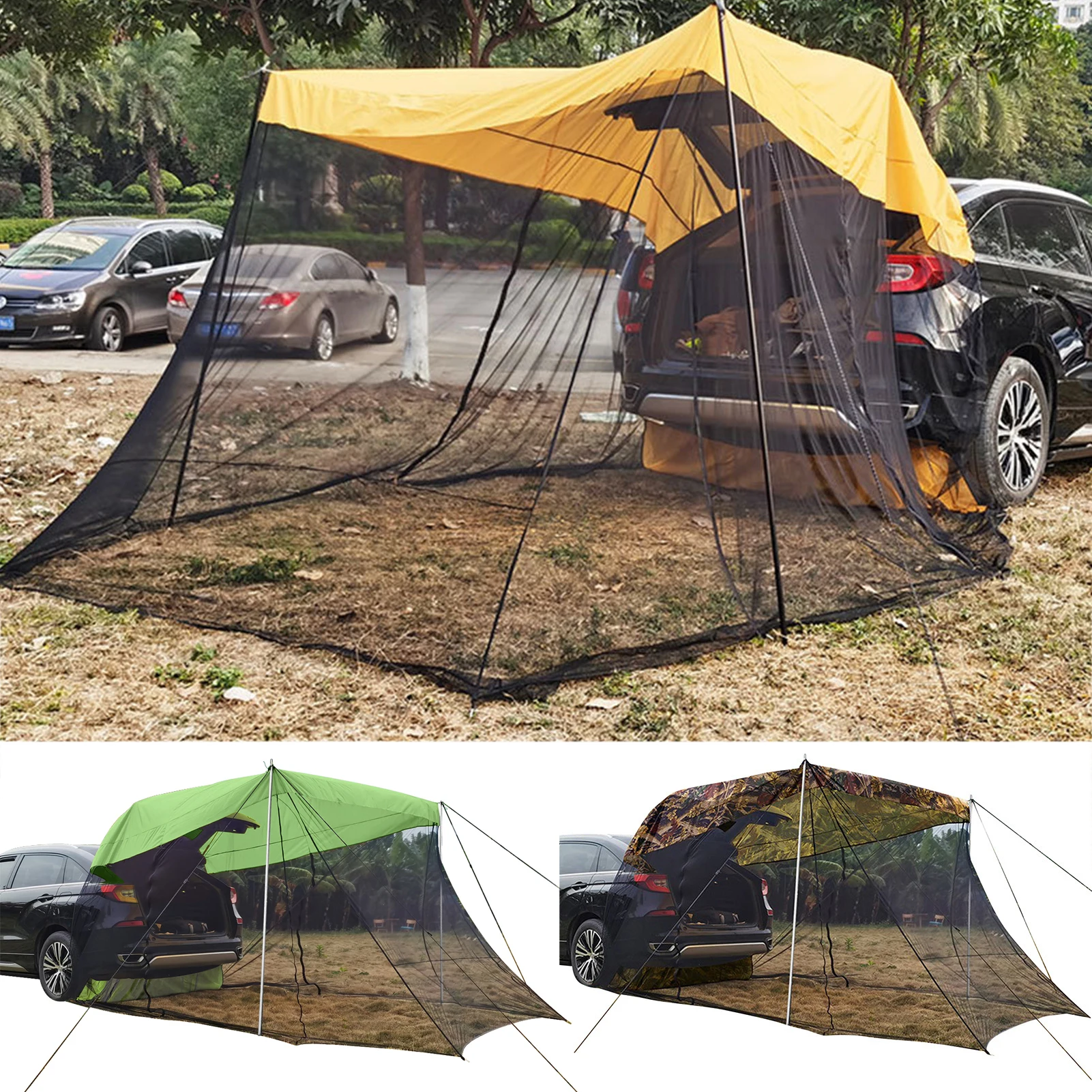 Outdoor Car Trunk Tent Tail Extension Tent Sunshade Rainproof Rear Tent Awning For Barbecue Camping Hiking Tour Travel Equipment
Outdoor Car Trunk Tent Tail Extension Tent Sunshade Rainproof Rear Tent Awning For Barbecue Camping Hiking Tour Travel Equipment
