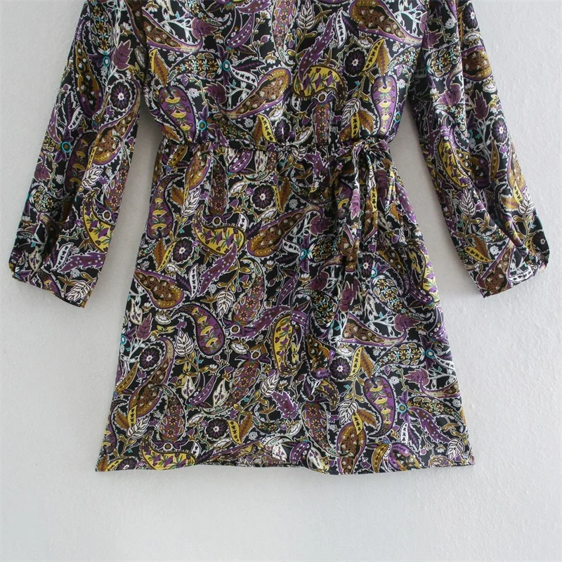 ZXQJ Women 2020 Chic Fashion Elastic Smocked Printed Mini Dress Vintage O Neck Long Sleeve Female Dresses Vestidos Mujer
ZXQJ Women 2020 Chic Fashion Elastic Smocked Printed Mini Dress Vintage O Neck Long Sleeve Female Dresses Vestidos Mujer