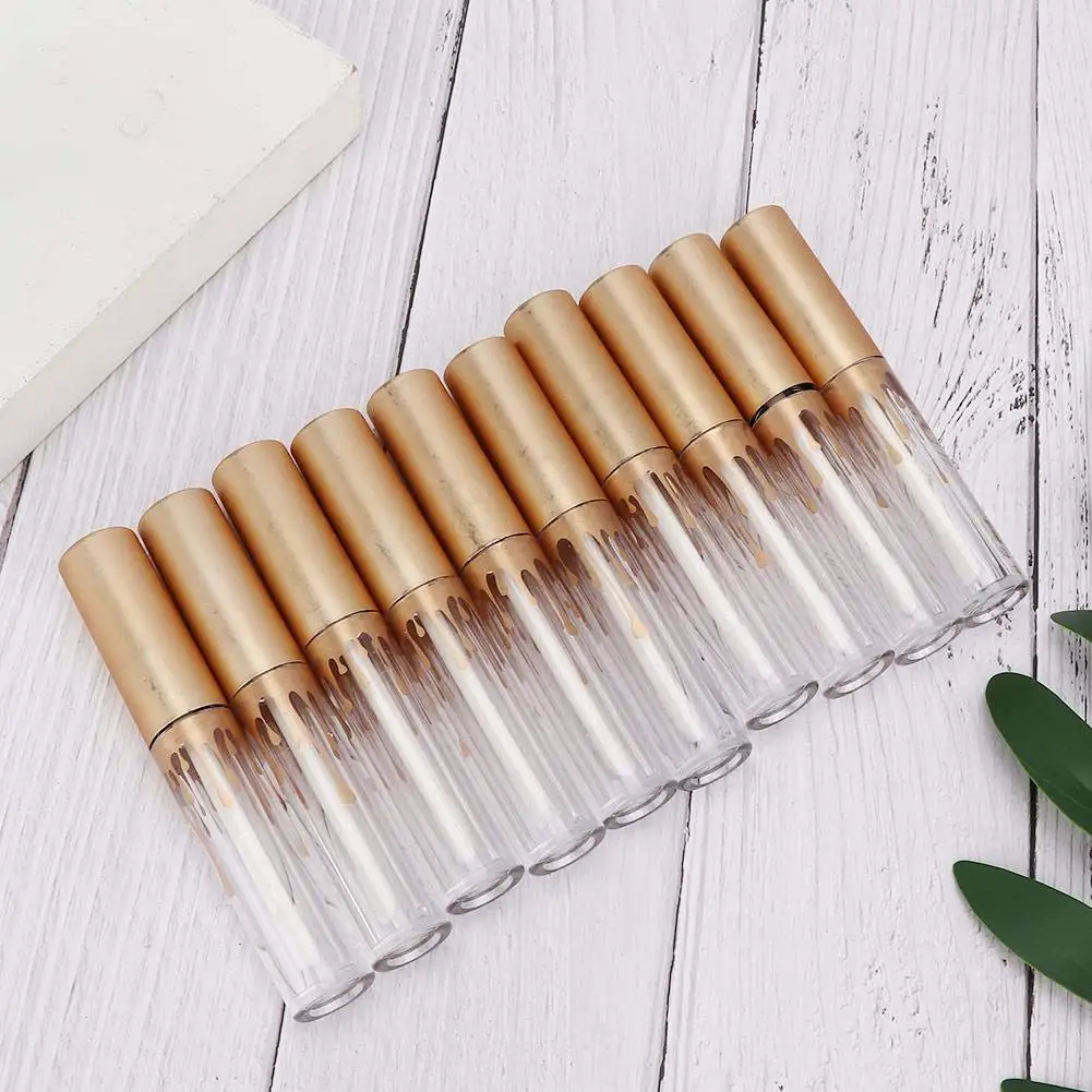 5pieces Cosmetic Women Mini Bottle Sample Refillable Makeup Gradient Gold Lip Gloss Tube
5pieces Cosmetic Women Mini Bottle Sample Refillable Makeup Gradient Gold Lip Gloss Tube