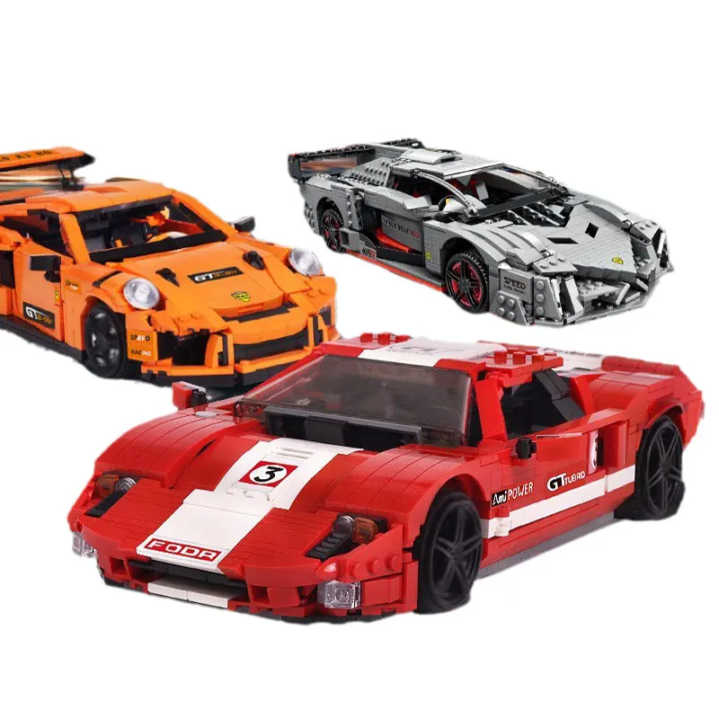 Kids Toys For Boys Building Blocks Technic MOC City Creative Sports Car Model GT 3-911 Educational Vehicle Bricks Children Gifts
Kids Toys For Boys Building Blocks Technic MOC City Creative Sports Car Model GT 3-911 Educational Vehicle Bricks Children Gifts