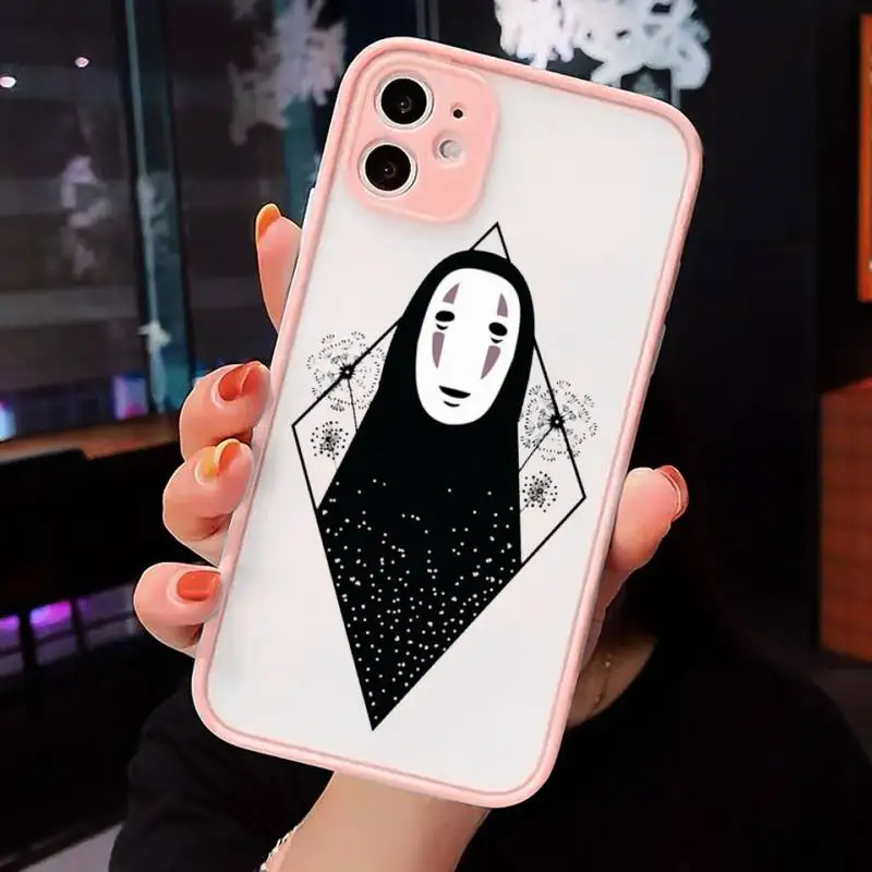 Studio Ghibli No Face man Anime Phone Case Pink matte transparent For iPhone 7 8 x xs xr 11 12 pro plus max mini Clear Funda
Studio Ghibli No Face man Anime Phone Case Pink matte transparent For iPhone 7 8 x xs xr 11 12 pro plus max mini Clear Funda