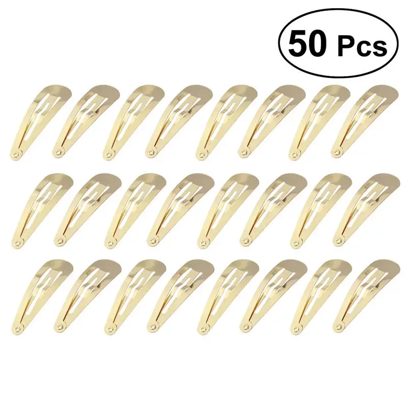 50pcs 4.8cm Rose Gold Simple Hair Clip Gold Hair Barrettes For Girls Toddlers Kids Hair Snap Styling Accessories Tools
50pcs 4.8cm Rose Gold Simple Hair Clip Gold Hair Barrettes For Girls Toddlers Kids Hair Snap Styling Accessories Tools