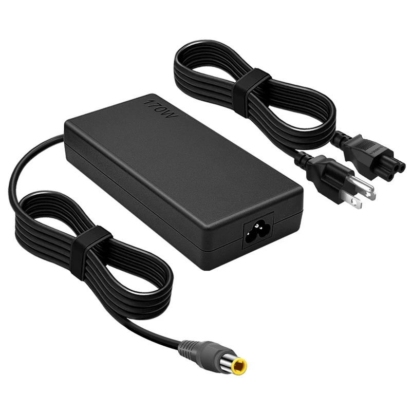 170W 20V/8.5A Power Adapter Round Mouth With Pin 7.9X6.0Mm 2.7M Laptop Charger For Lenovo Y410P Y560 Y510P(US Plug)
170W 20V/8.5A Power Adapter Round Mouth With Pin 7.9X6.0Mm 2.7M Laptop Charger For Lenovo Y410P Y560 Y510P(US Plug)