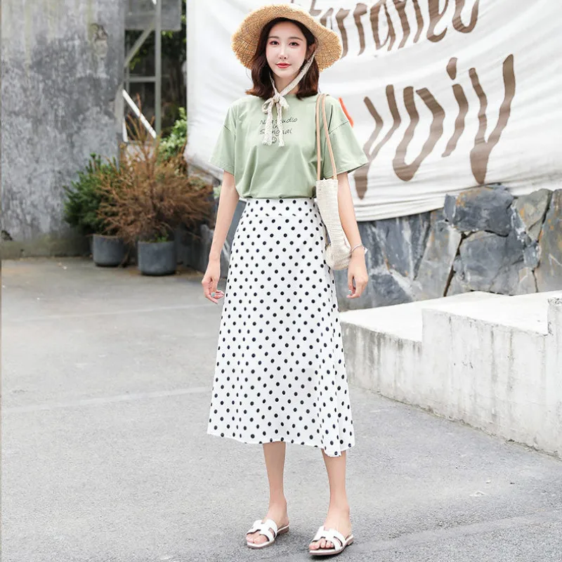 Skirts Women Elegant Leisure Comfortable High Quality Chic Womens Vacation Dots Printed All-match Ladies Thin New 2020 Harajuku
Skirts Women Elegant Leisure Comfortable High Quality Chic Womens Vacation Dots Printed All-match Ladies Thin New 2020 Harajuku